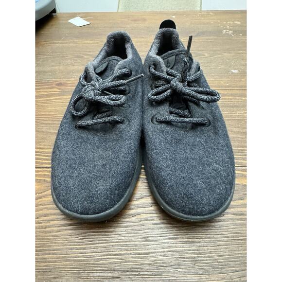 Allbirds Wool Runners Charcoal Gray Merino Wool Shoes Women's Size 7 - Picture 3 of 6